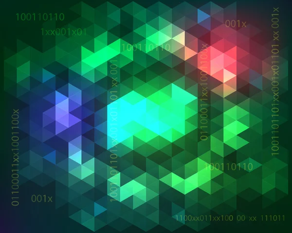 Resumo desenho de fundo geométrico . — Vetor de Stock