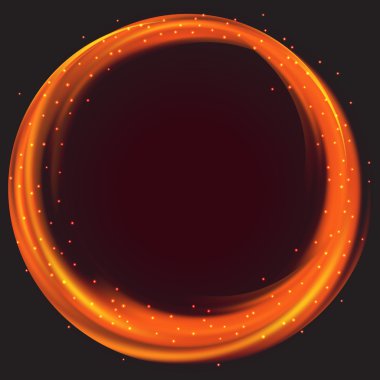 ateş çemberi çerçeve.