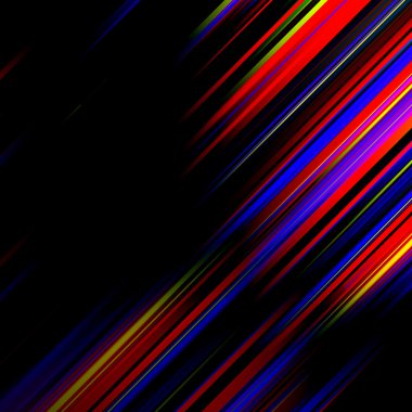 koyu arka plan üzerinde çizgili soyut tasarım.