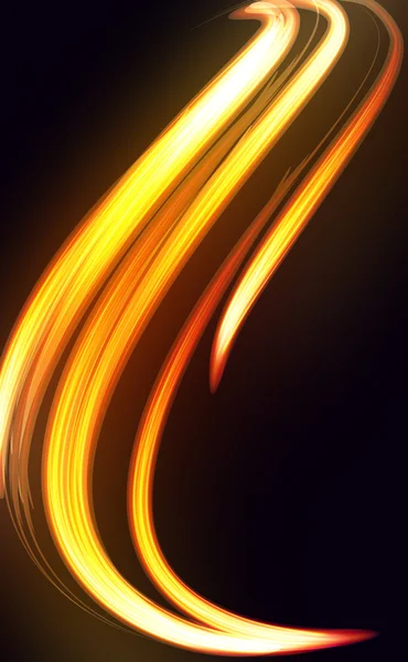 Forma abstracta de fondo-fuego . — Vector de stock