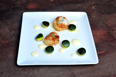 gurme Fransız yemeği