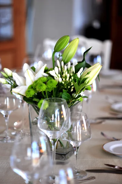 Gourmet French Dinner — Stock Photo, Image