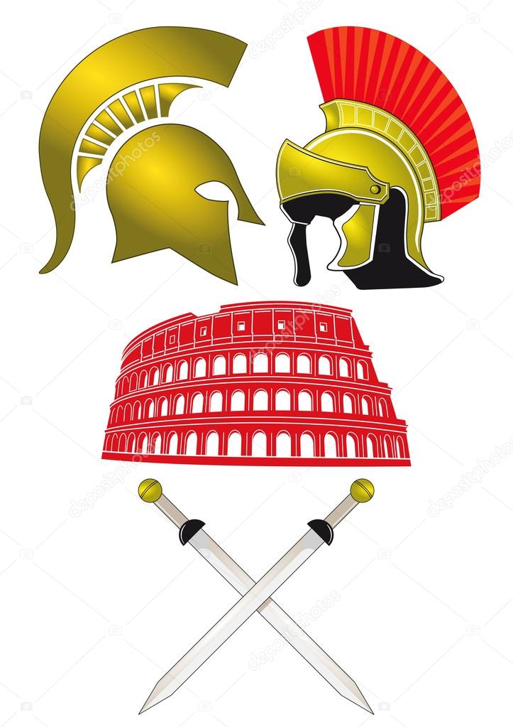 Legionnaires and Gladiator