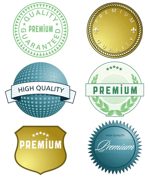 High Quality Label — Stock Vector