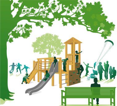Park tırmanma çerçeve