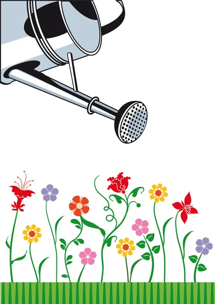 Garden maintenance — Stock Vector