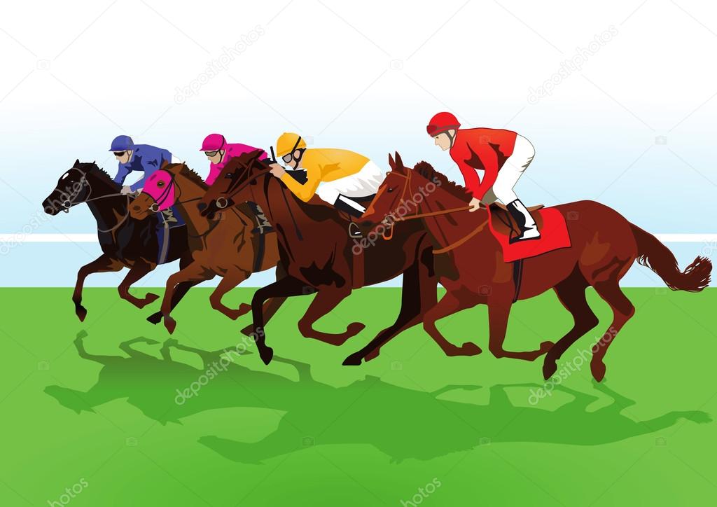 Racehorses Vector Art Stock Images | Depositphotos Racehorses Vector Art Stock Images | Depositphotos