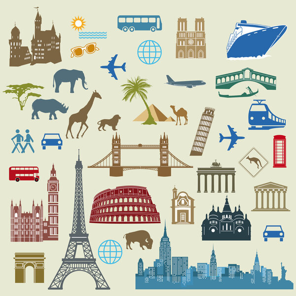 World Travel, Famous international landmarks