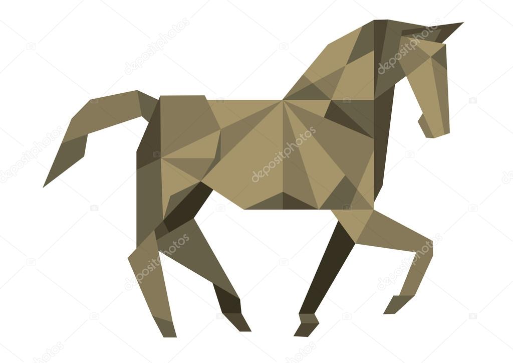 Cubist Horse