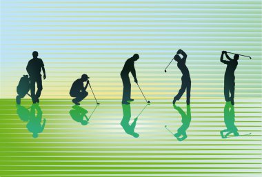 Yeşil golf sahası