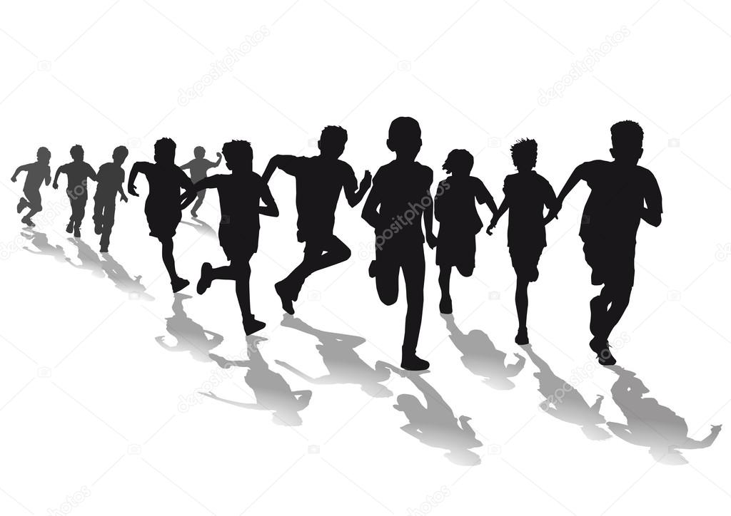 Foot Race Vector Art Stock Images Depositphotos