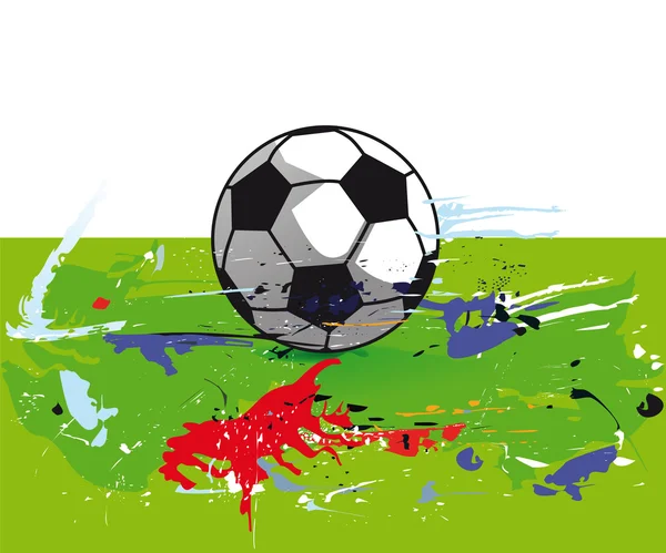 Abstracte voetbal — Stockvector