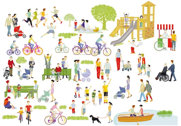 Bireyler ve aileler boş zamanlarında