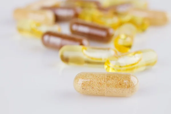 Natuurlijke vitaminesupplementen — Stockfoto