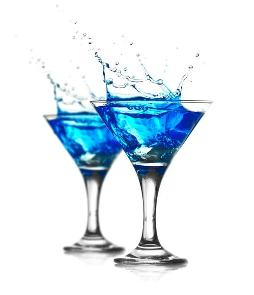 Cocktail with blue curacao — Stock Photo © haveseen #1584835