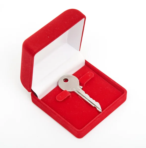 Keys in red gift box Stock Photo by ©merznatalia 17987523