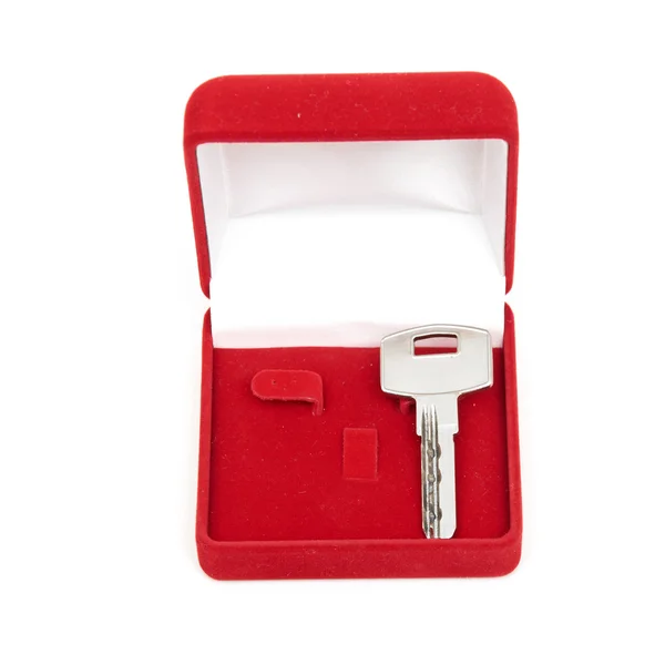 Keys in red gift box Stock Photo by ©merznatalia 17987523