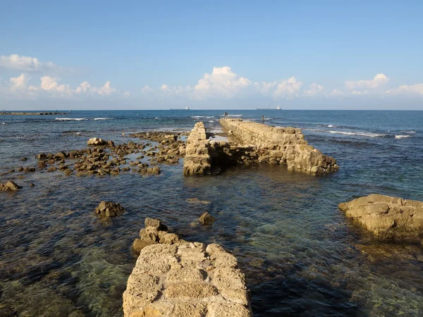 Ruins of the ancient port — Stock Photo, Image