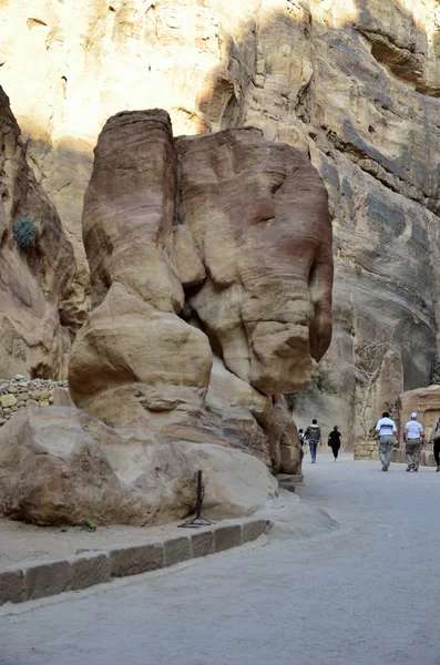 El camino a Petra — Foto de Stock