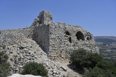 Nimrod Fort National Park Entrance to the fortress between the western and northern towers