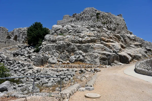 Nimrod Fort National Park Entrance Fortress Western Northern Towers — Zdjęcie stockowe