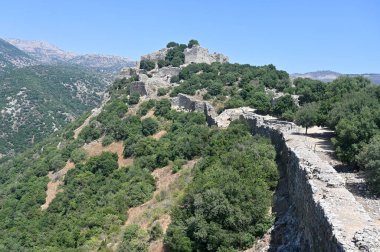 Nimrod Fort National Park view from the north tower to the tower of Oz