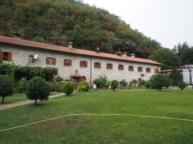 Moraca monastery and church in Montenegro administratively belongs to the Serbian Orthodox hierarchy