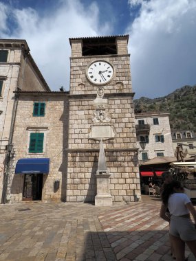Kotor is a city in Montenegro, located on the limestone cliffs of Mount Lovcen on the Adriatic coast. In the medieval Old Town, surrounded by a fortress wall, many squares, winding streets and several Romanesque churches