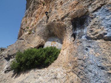 Ostrog is a functioning Serbian Orthodox monastery in Montenegro