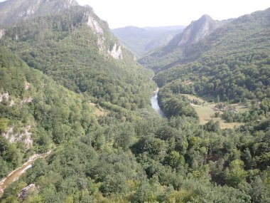 the canyon of the Taro River is located in the north of Montenegro