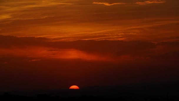 Схід сонця — стокове відео
