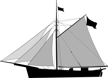 cutter, yük gemisi yelkenli