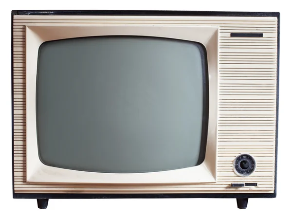 Old Russian TV set — Stok Foto
