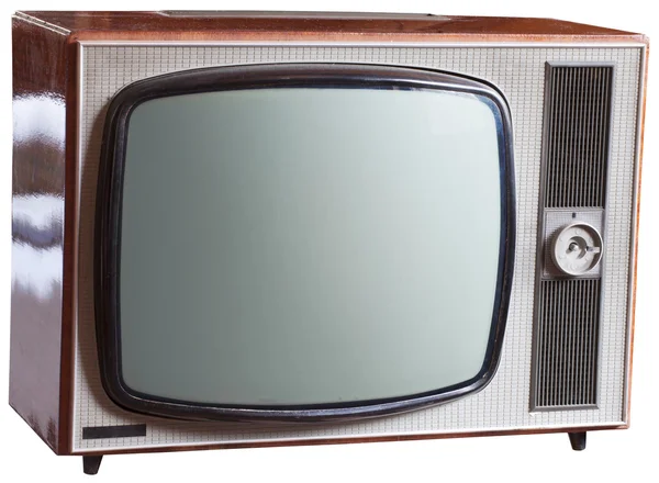 Старый русский Телевизор — стоковое фото