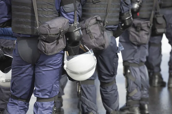 Riot policji — Zdjęcie stockowe