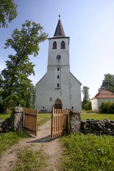 Igreja de Puhalepa, ilha de Hiiumaa, Estónia — Fotografia de Stock