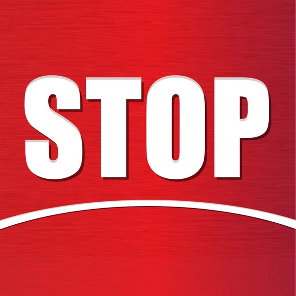 Red stop sign — Stock Photo, Image