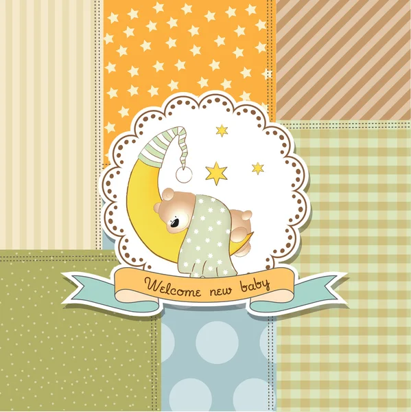 Baby shower card — Stock Photo, Image