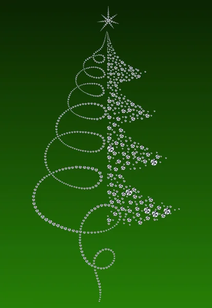 Lüks Noel ağacı — Stok fotoğraf