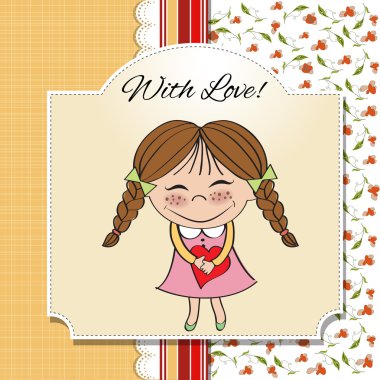 kalp Valentine kız