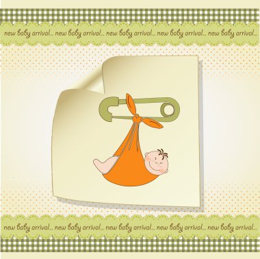 yeni bir bebek geldi