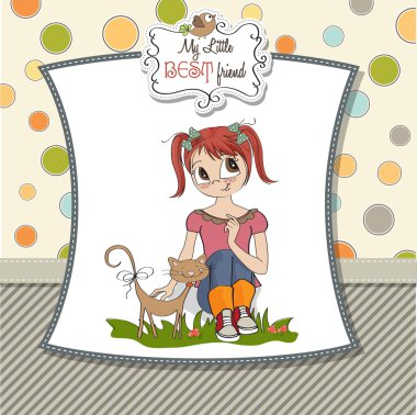 Kız ve Kedi