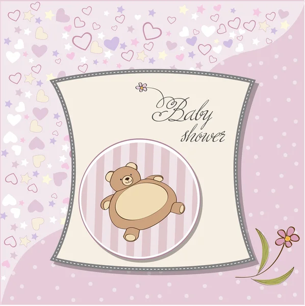 Baby shower invitation — Stock Vector