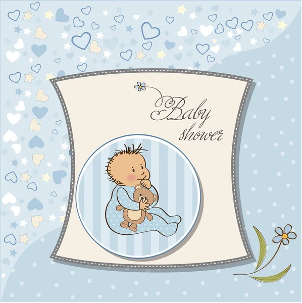 Baby shower invitation — Stock Vector