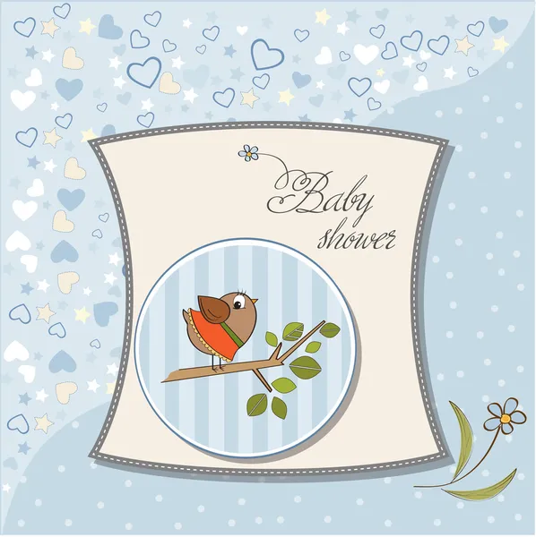 Undangan baby shower - Stok Vektor