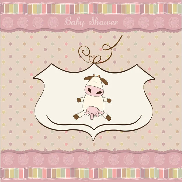 Benvenuto baby card — Vettoriale Stock