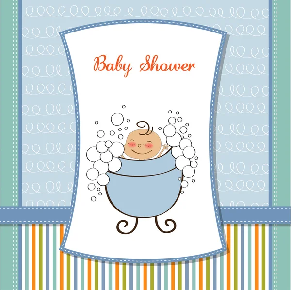 Babydusche — Stockvektor