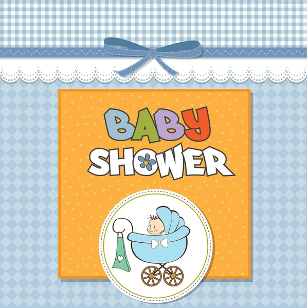 Baby shower kort — Stock vektor