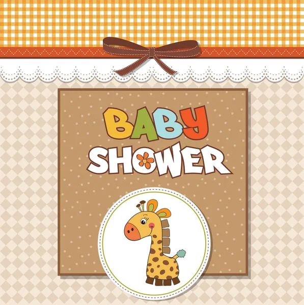 Baby shower card — Stock Vector