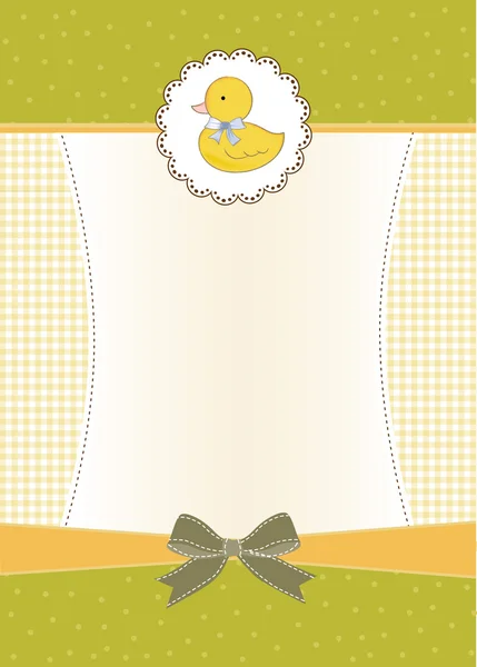 Baby shower kort — Stock vektor